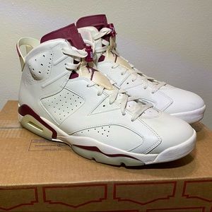 Jordan 6 Maroon Retro sz 14